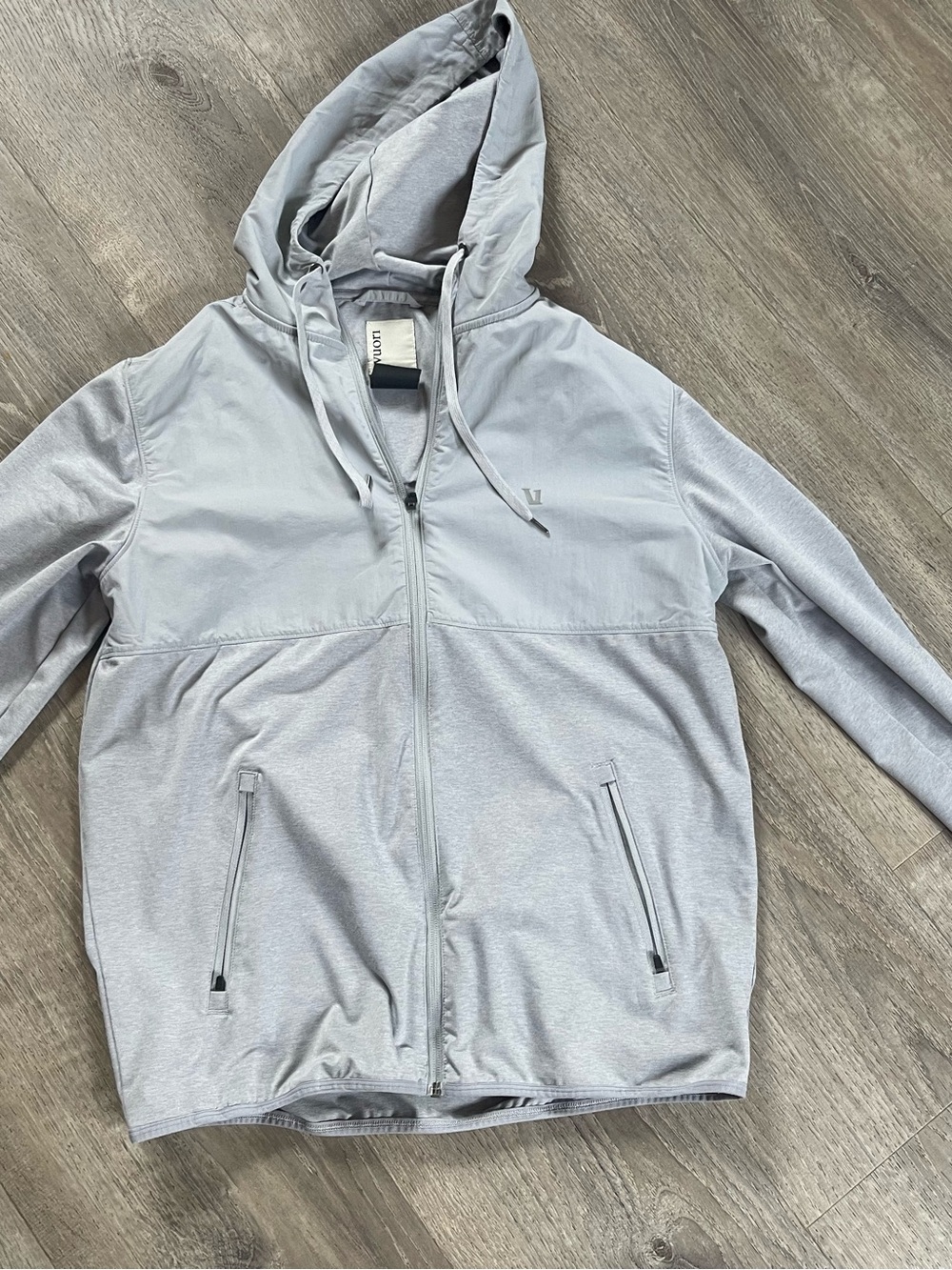 Vuori Sunday Element Jacket Platinum Heather med